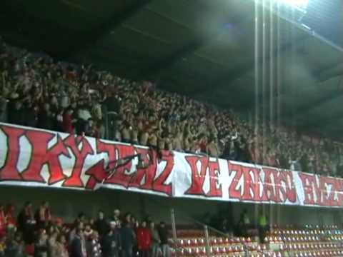 Slavia Praha fans 