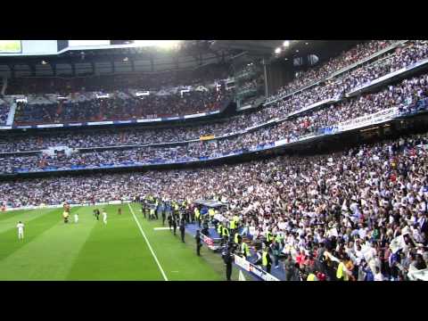 Real Madrid fans - OLE LE OLA LA!